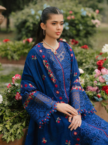Bin Ilyas | Freesia Embroidered Lawn 25 | 106 - B by Maria Faisal - Registered Vendor of : Bin Ilyas - type : Ladies Clothes - 100% original wedding dresses