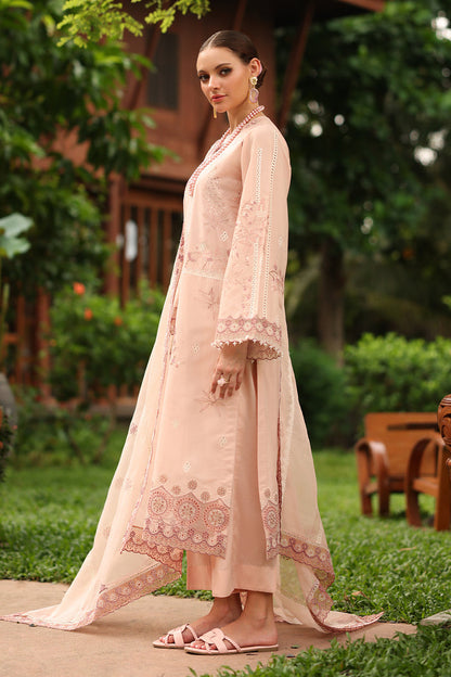 Baroque | Luxury Pret Summer | UF-4261 - Luxury Dress - available at Maria Faisal in UK and USA.