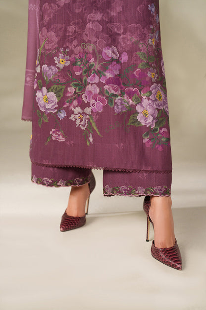 Iznik | Winter Chapter 25 | UE-566 Printed Khaddar - Casual Dress - available at Maria Faisal in UK and USA.