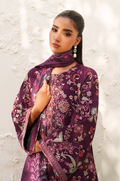 Baroque | Formals Collection | EMBROIDERED RAW SILK UF-4382 - Formal Dress - available at Maria Faisal in UK and USA.