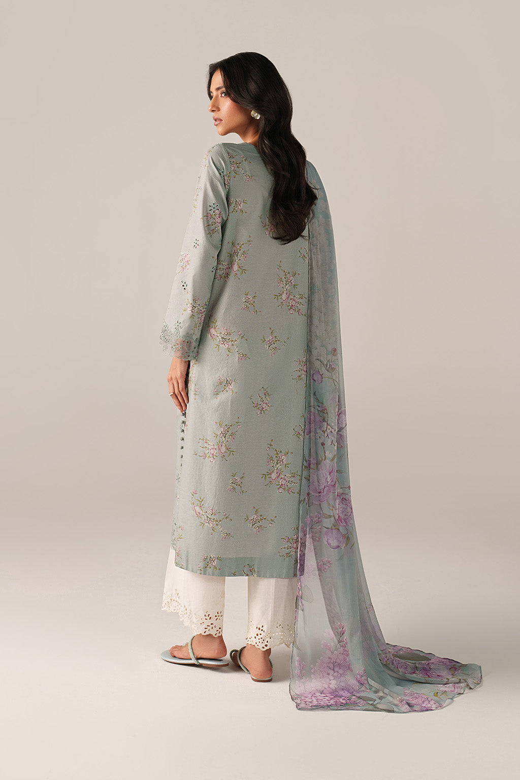 Iznik | Spring/Summer Lawn 26 | SS-12 - Luxury Dress - available at Maria Faisal in UK and USA.