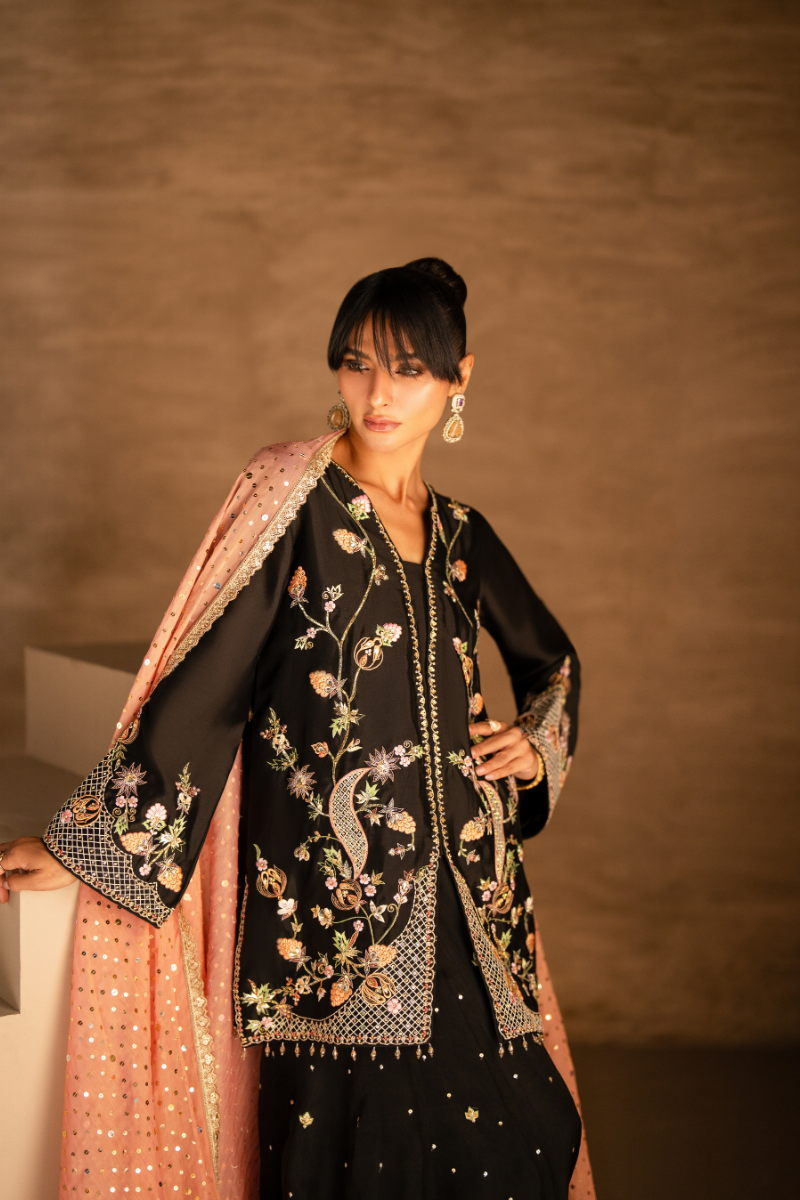 Sana Abbas | Zalea Formals | MYSHA - Formal Dress - available at Maria Faisal in UK and USA.
