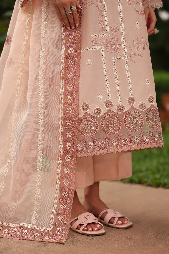Baroque | Luxury Pret Summer | UF-4261 - Luxury Dress - available at Maria Faisal in UK and USA.