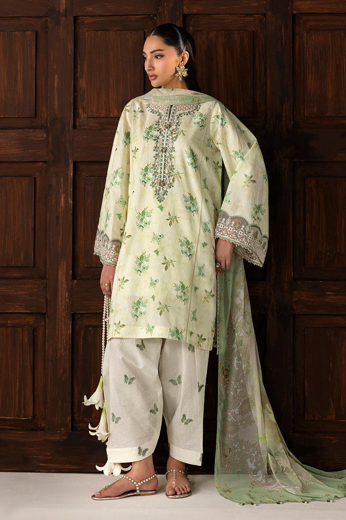 Baroque | Luxury Pret Summer | UF-4420 - Luxury Dress - available at Maria Faisal in UK and USA.