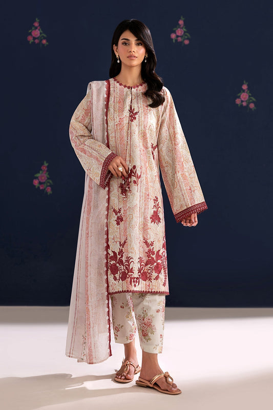 Baroque | Luxury Summer Pret | UF-4457 - Luxury Dress - available at Maria Faisal in UK and USA.