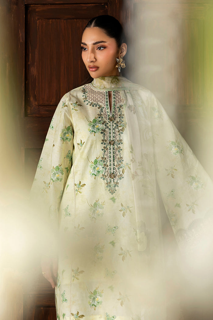 Baroque | Luxury Pret Summer | UF-4420 - Luxury Dress - available at Maria Faisal in UK and USA.