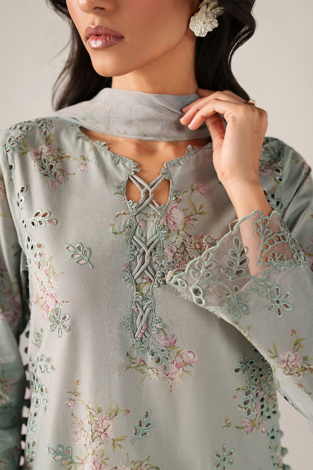 Iznik | Spring/Summer Lawn 26 | SS-12 - Luxury Dress - available at Maria Faisal in UK and USA.