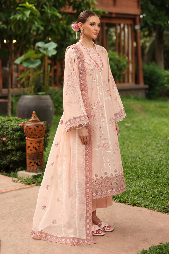 Baroque | Luxury Pret Summer | UF-4261 - Luxury Dress - available at Maria Faisal in UK and USA.