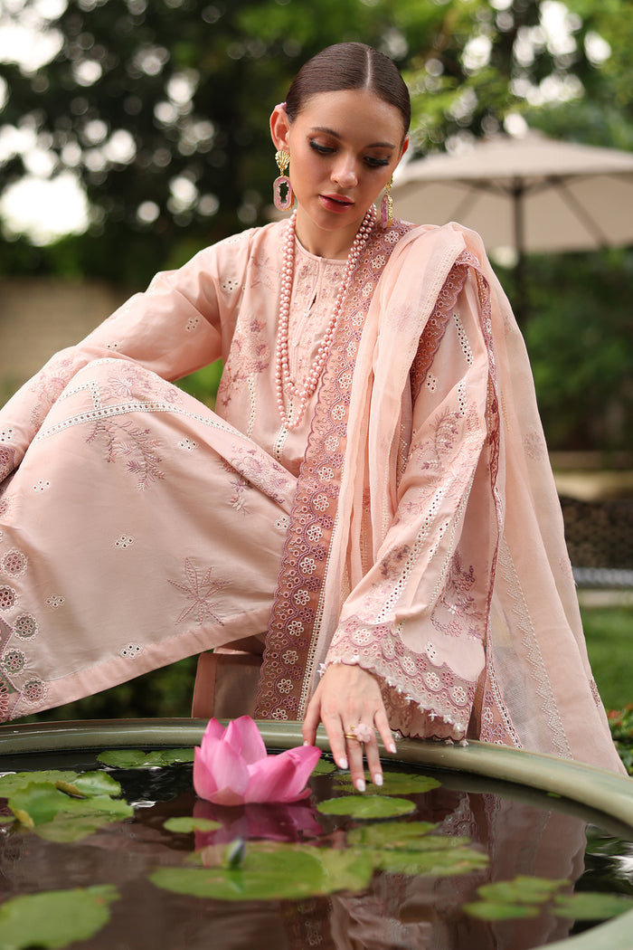 Baroque | Luxury Pret Summer | UF-4261 - Luxury Dress - available at Maria Faisal in UK and USA.