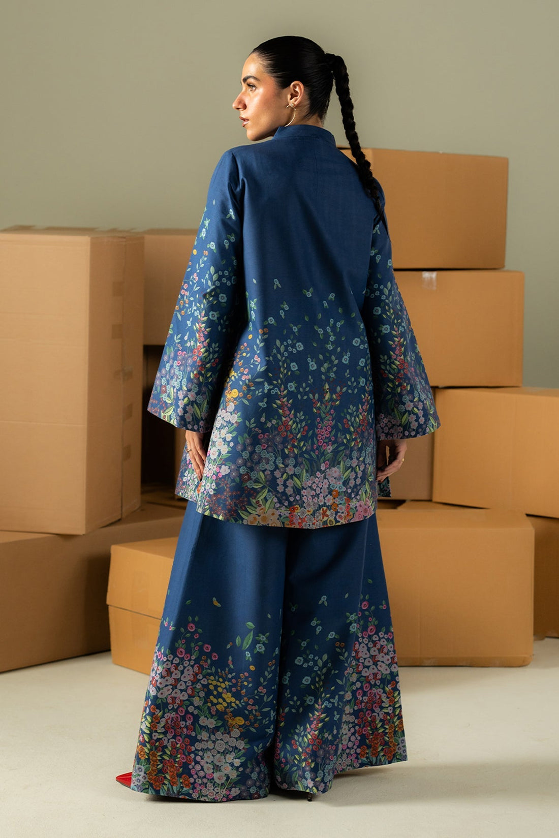 Afrozeh | Coords 25 | Muted - Ladies Clothes - Maria Faisal