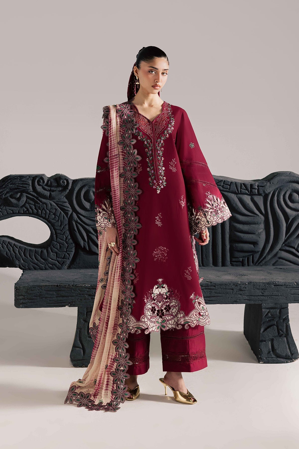 Vanya | Celine Formals | CN-19 - Formal Dress - available at Maria Faisal in UK and USA.