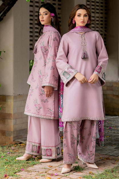 Jazmin | Winter Edition 24 | KHADDAR UW-0054 - Designer Dress with Intricate embroidery and embellishments. Shop elegent wedding dress at Maria Faisal.