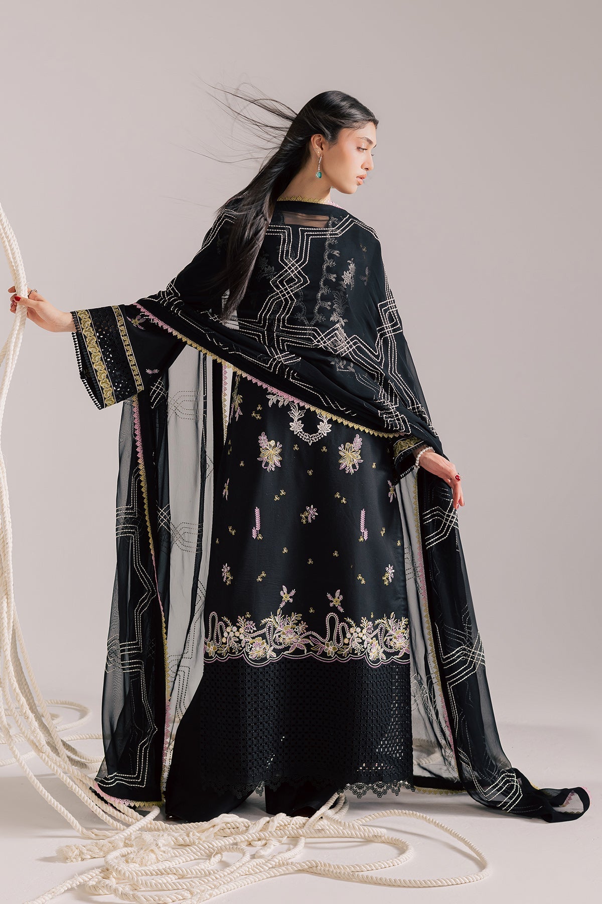 Vanya | Celine Formals | CN-16 - Formal Dress - available at Maria Faisal in UK and USA.