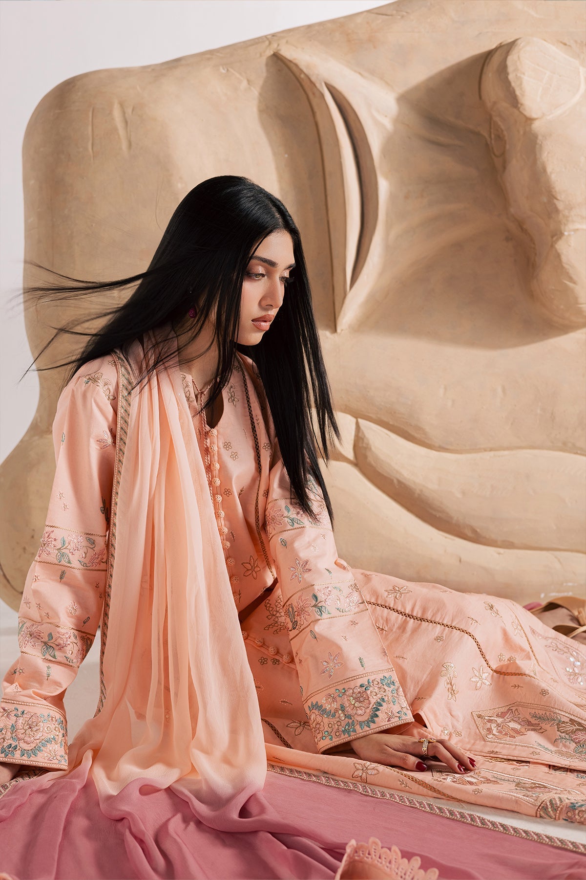 Vanya | Celine Formals | CN-15 - Formal Dress - available at Maria Faisal in UK and USA.