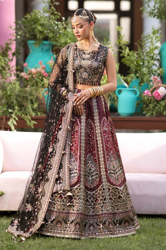 Nureh | Jhoomro Formals | NL-95 Emara - Formal Dress - available at Maria Faisal in UK and USA.