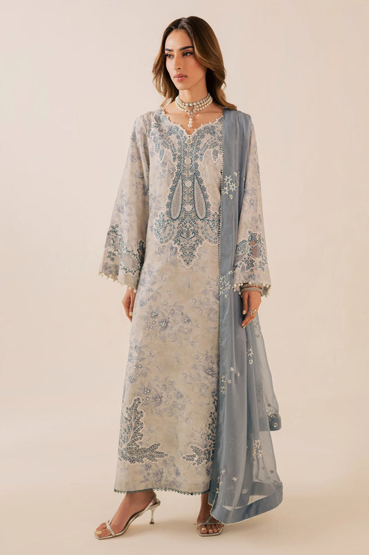 Nureh | Fancy Formal | NP-745 - Formal Dress - available at Maria Faisal in UK and USA.