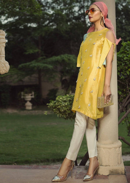 Hana | Serendipity Ready to Wear | Mango Slime by Maria Faisal - Registered Vendor of : Hana - type : Ladies Clothes - 100% original wedding dresses