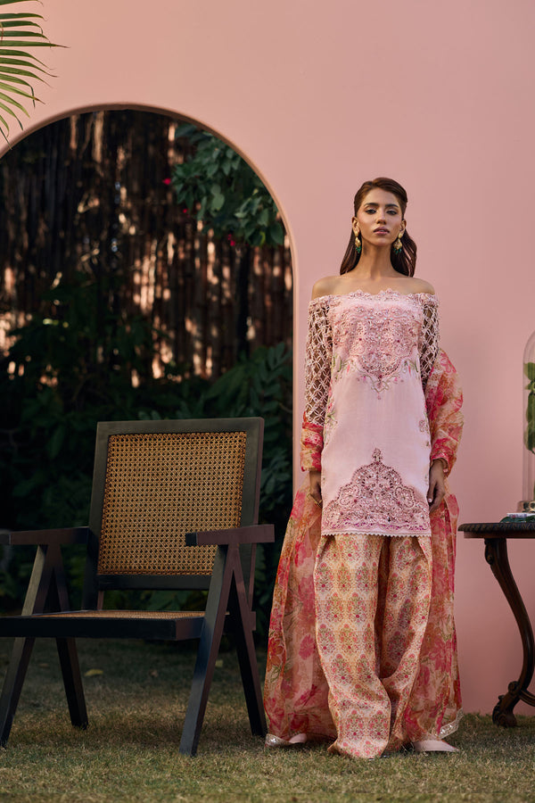 Layla Chatoor | Luxury Pret | Tiya - Luxury Dress - available at Maria Faisal in UK and USA.