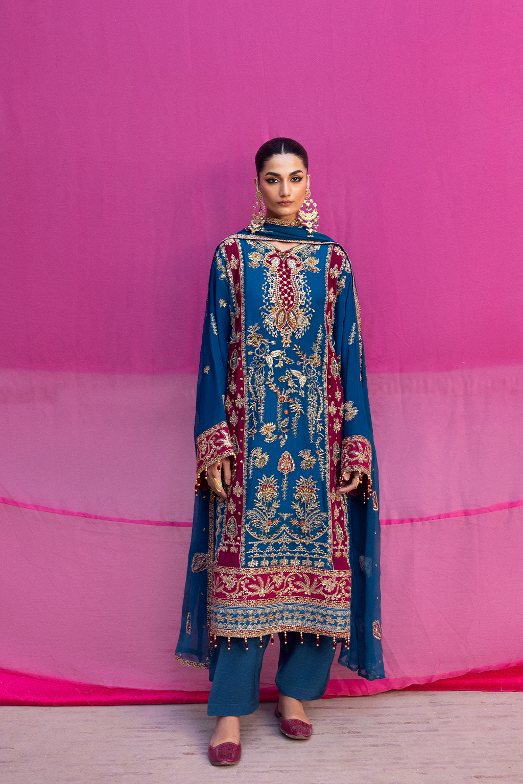 Emaan Adeel I The Empress Wedding Formals I VELANIS - Ladies Clothes - Maria Faisal