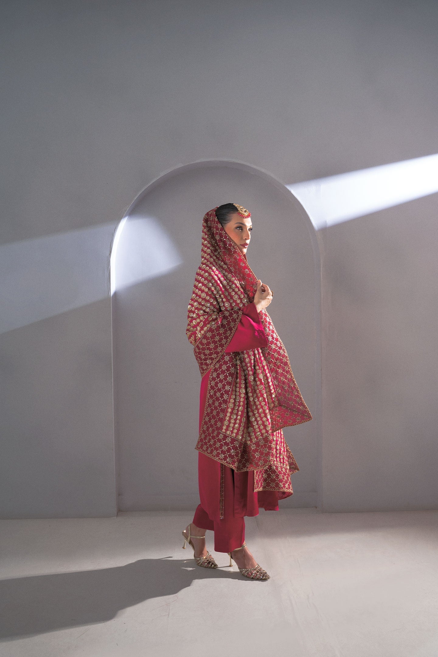 Fozia Khalid | Dilkash Festive Wear 25 | Gulbahar - Formal Dress - available at Maria Faisal in UK and USA.