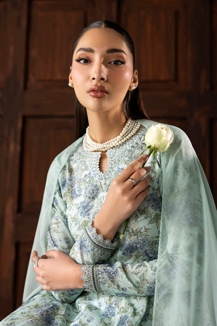 Baroque  | Luxury Pret 26 | PR-1257 - Luxury Dress - available at Maria Faisal in UK and USA.