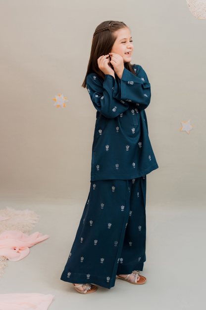 KKG-102 - by Maria Faisal - Registered Vendor of : Kastoor Kids - 100% Original Designer Dress.