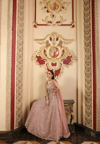 Elaf Premium | Stardom Formal Handwork 25 | ESH-02 GLAMOROUS - Formal Dress - available at Maria Faisal in UK and USA.