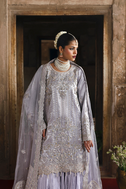 Emaan Adeel | Romansiyyah Luxury Formals | AABROO - Ladies Clothes - Maria Faisal