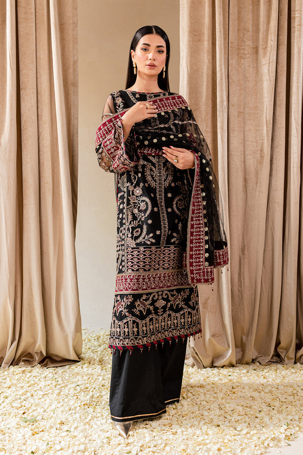 Farasha | Lumiere Formals | NOUR - Designer Dress with Intricate embroidery and embellishments. Shop elegent wedding dress at Maria Faisal.