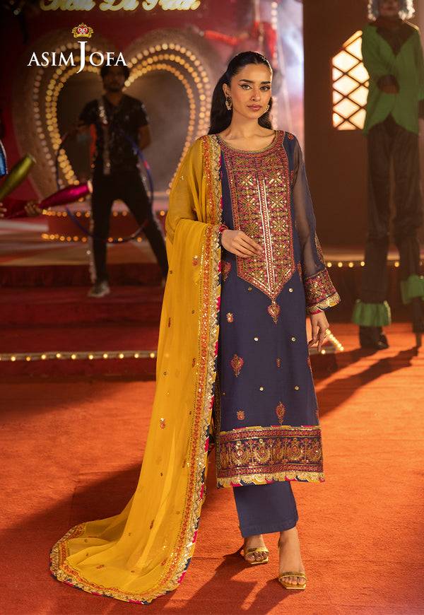 Asim Jofa | Festive Collection 25 | AJLF-16 by Maria Faisal - Registered Vendor of : Asim Jofa - type : Ladies Clothes - 100% original wedding dresses