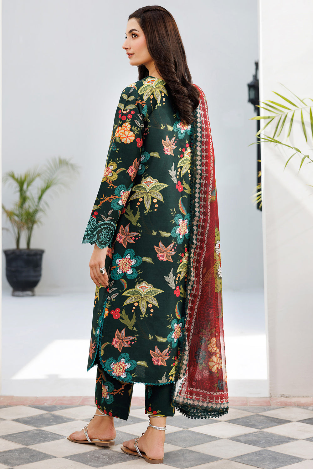 Farasha | Printed Essentials | Blossom Charm - Ladies Clothes - Maria Faisal