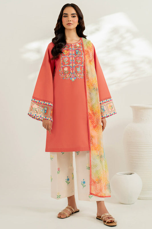 Farasha | Thread Lines Embroidered | Suncharm Glow - Ladies Clothes - Maria Faisal