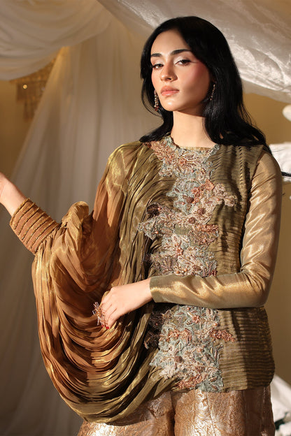 Musferah Saad | Casa Blance |Avant Garde - Bridal Dress - available at Maria Faisal in UK and USA.
