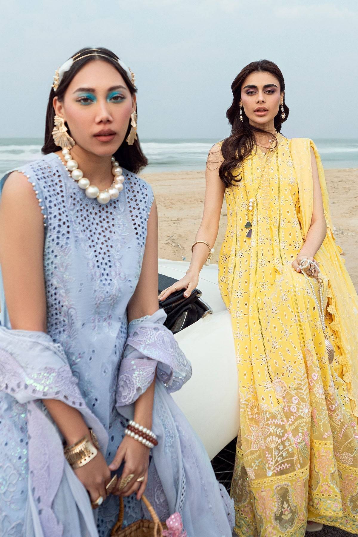 Nureh | Khuwab Luxury Lawn | NE-150 by Maria Faisal - Registered Vendor of : Nureh - type : Ladies Clothes - 100% original wedding dresses