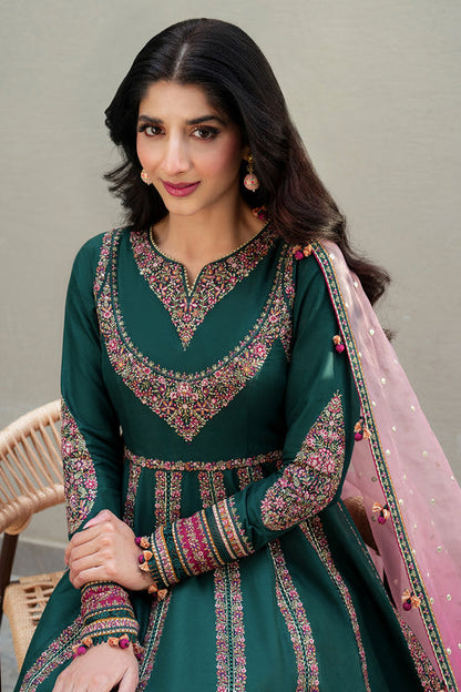 Jazmin | Shahkaar Luxury Eid Lawn SS26 | SL25-D1 - Luxury Dress - available at Maria Faisal in UK and USA.