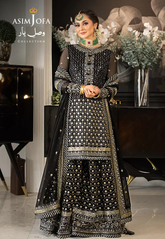 Asim Jofa | Vasl-e-Yar | AJVY-05 - Pakistani Dress - Maria Faisal