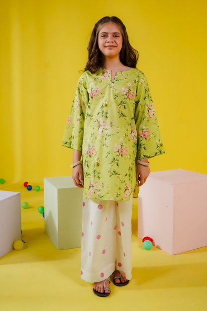 KKG-147 - by Maria Faisal - Registered Vendor of : Kastoor Kids - 100% Original Designer Dress.