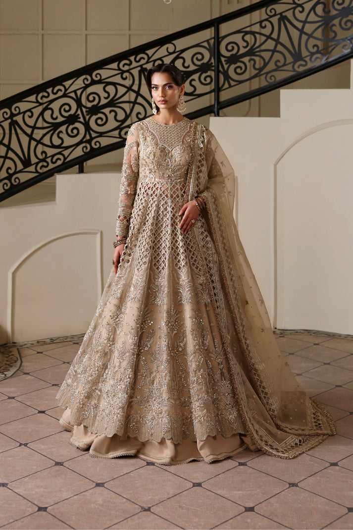 Inara | Ophelia Luxury Formal | AMALIA - Formal Dress - available at Maria Faisal in UK and USA.