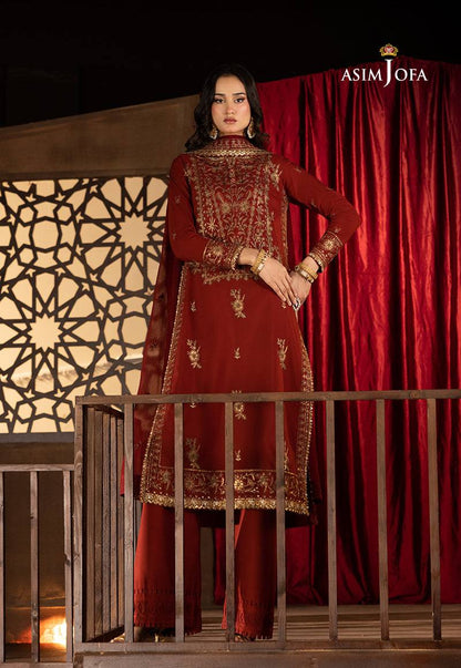 Asim Jofa | Festive Collection 25 | AJLLF-18 by Maria Faisal - Registered Vendor of : Asim Jofa - type : Ladies Clothes - 100% original wedding dresses