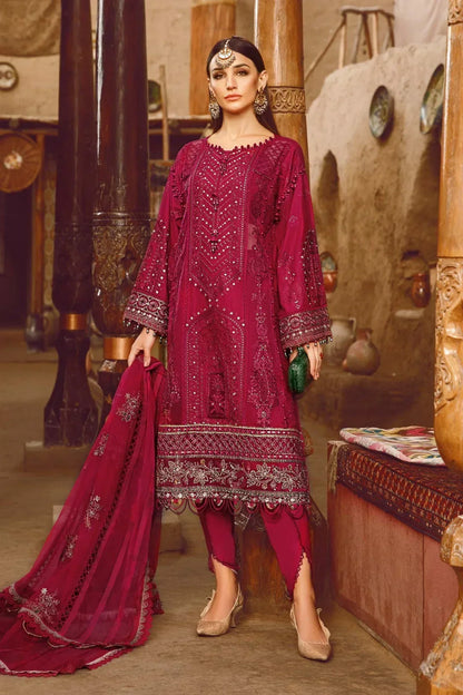 Maria B | Luxury Lawn | D-2311-B - Ladies Clothes - Maria Faisal