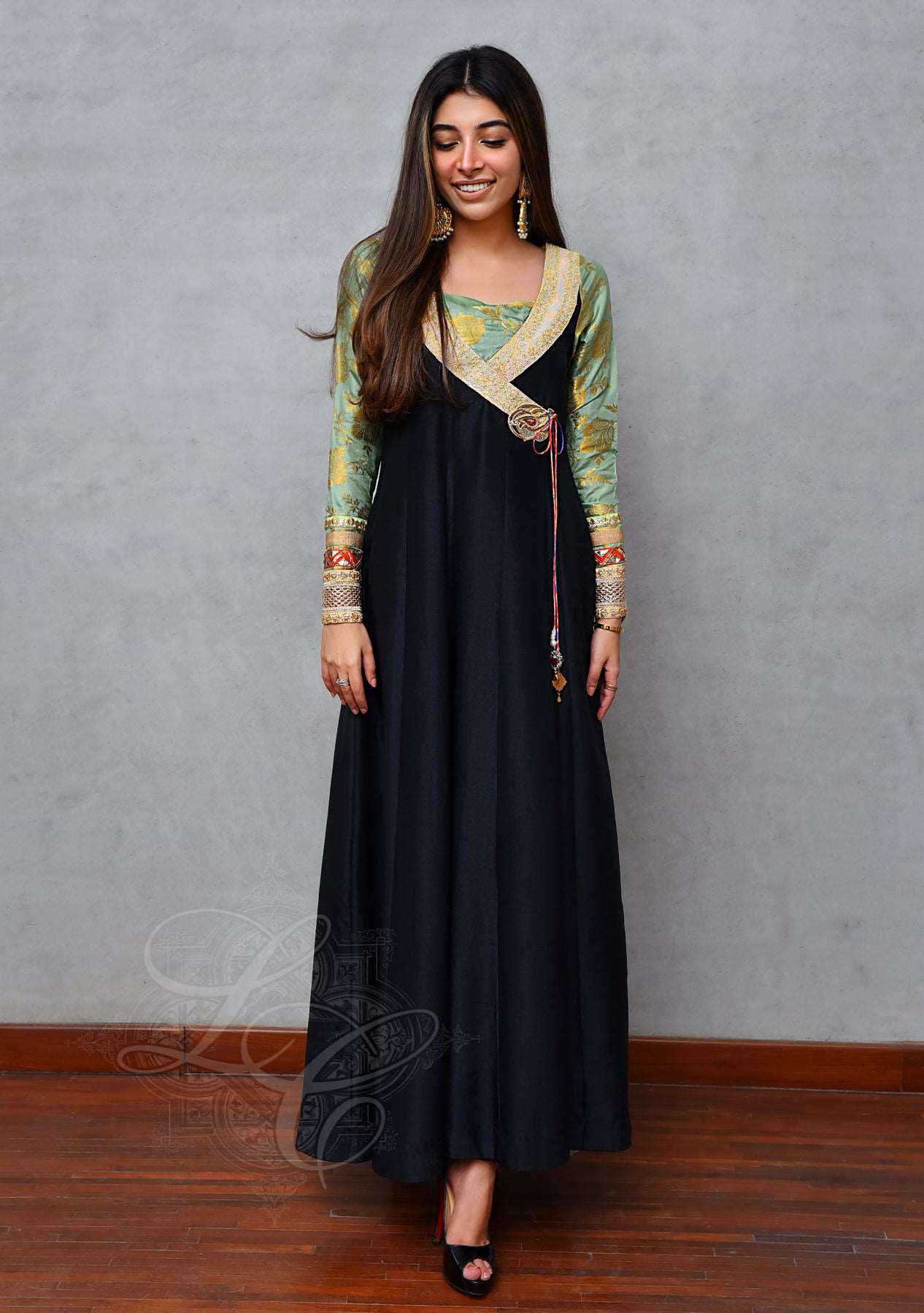 Layla Chatoor | Pret A Porter | LC-04 - Luxury Dress - available at Maria Faisal in UK and USA.