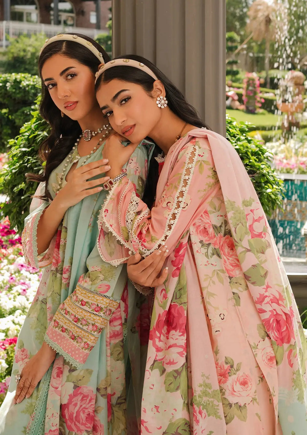 Elaf Premium | Printed Collection 24 | EEP-01B - Petal Pulse - Waniyas