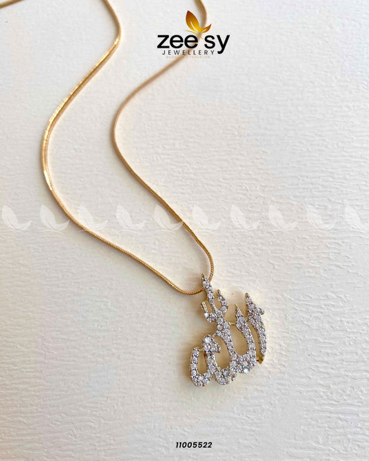 Calligraphy Locket-0009 - Calligraphy Pendant 