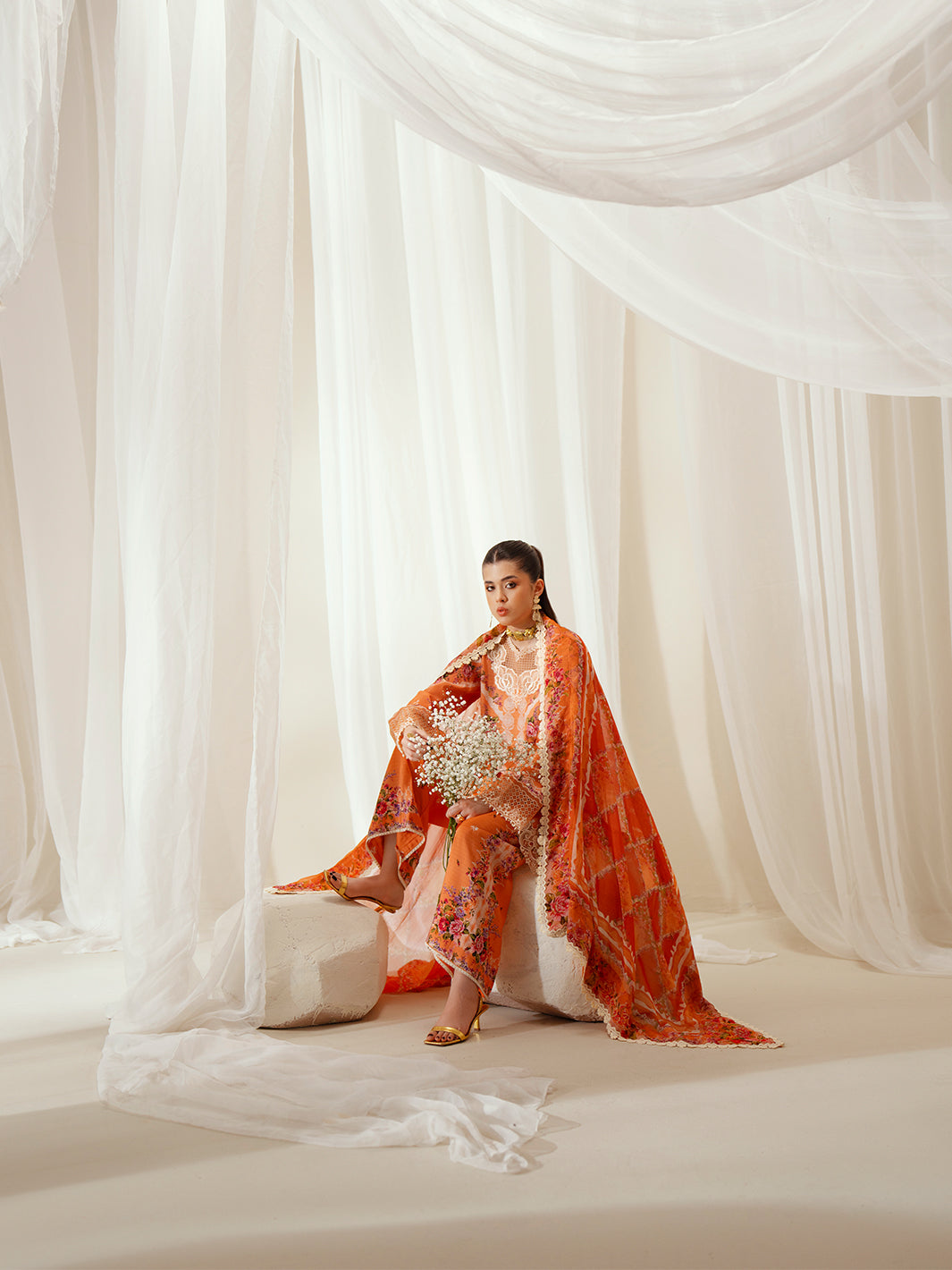 Bin Ilyas | Eres Bonita Viscose 25 | 1101-A - Ladies Clothes - Maria Faisal