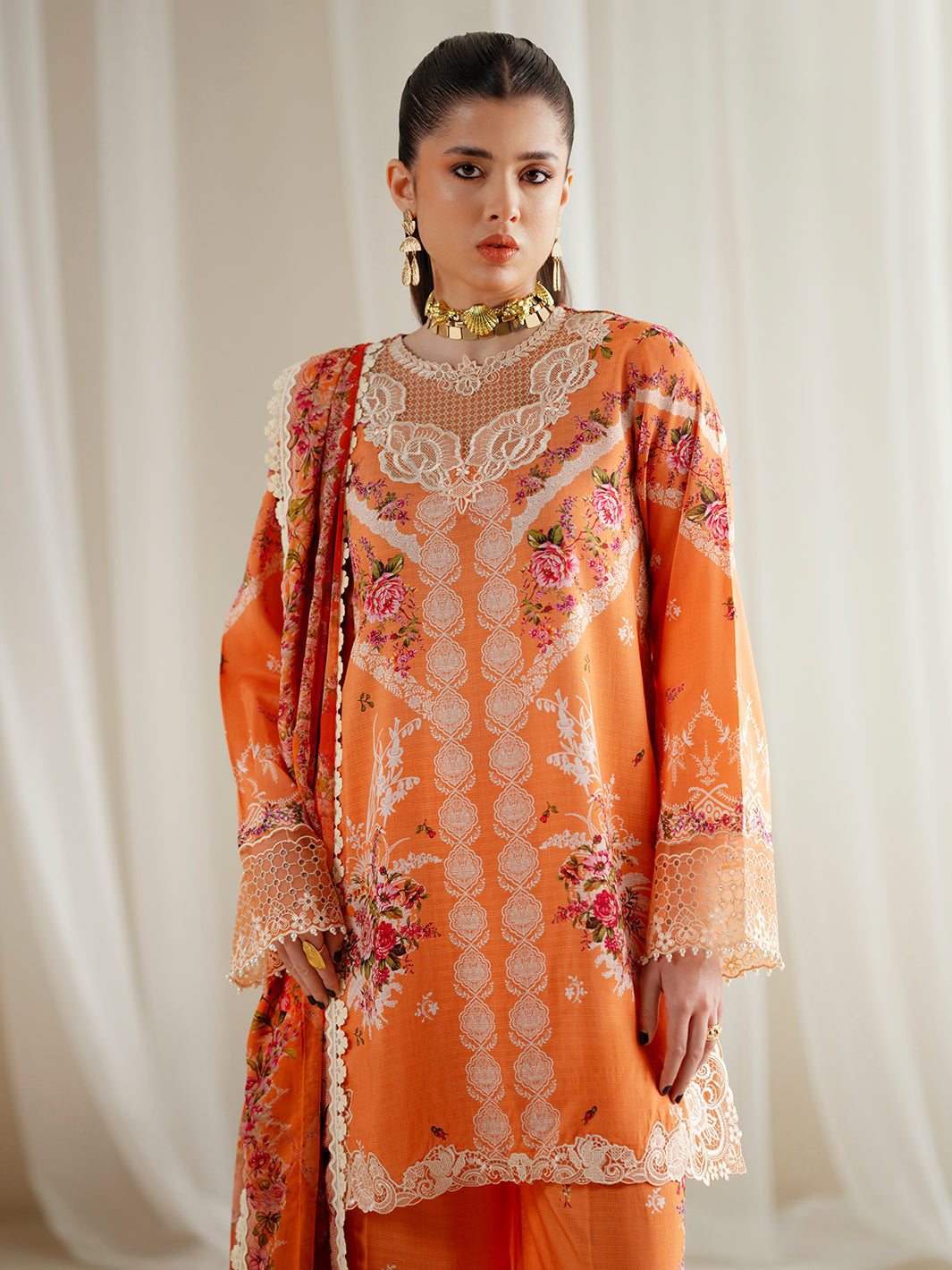 Bin Ilyas | Eres Bonita Viscose 25 | 1101-A - Ladies Clothes - Maria Faisal