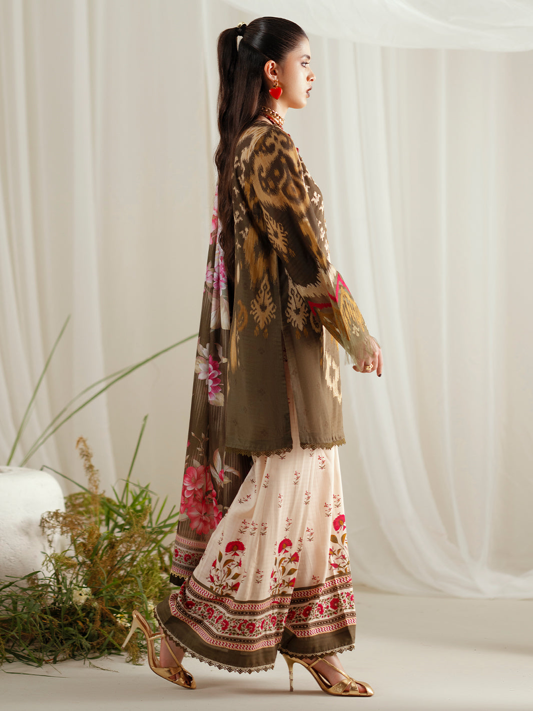 Bin Ilyas | Eres Bonita Viscose 25 | 1102-B - Ladies Clothes - Maria Faisal