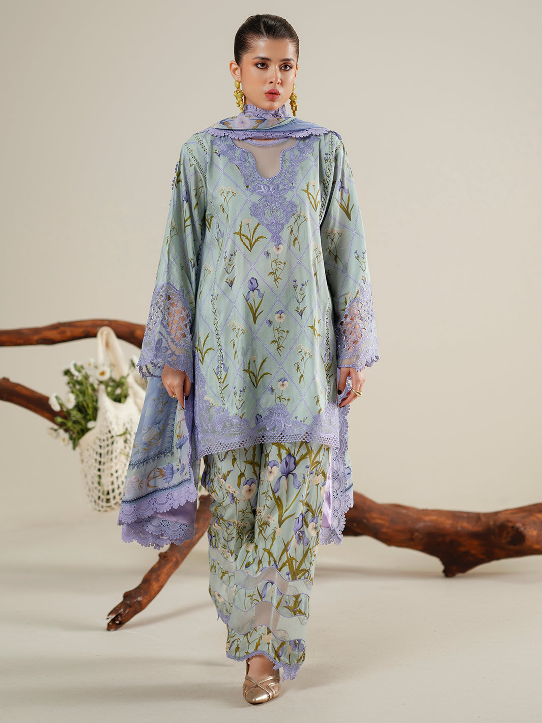 Bin Ilyas | Eres Bonita Viscose 25 | 1103-A - Ladies Clothes - Maria Faisal