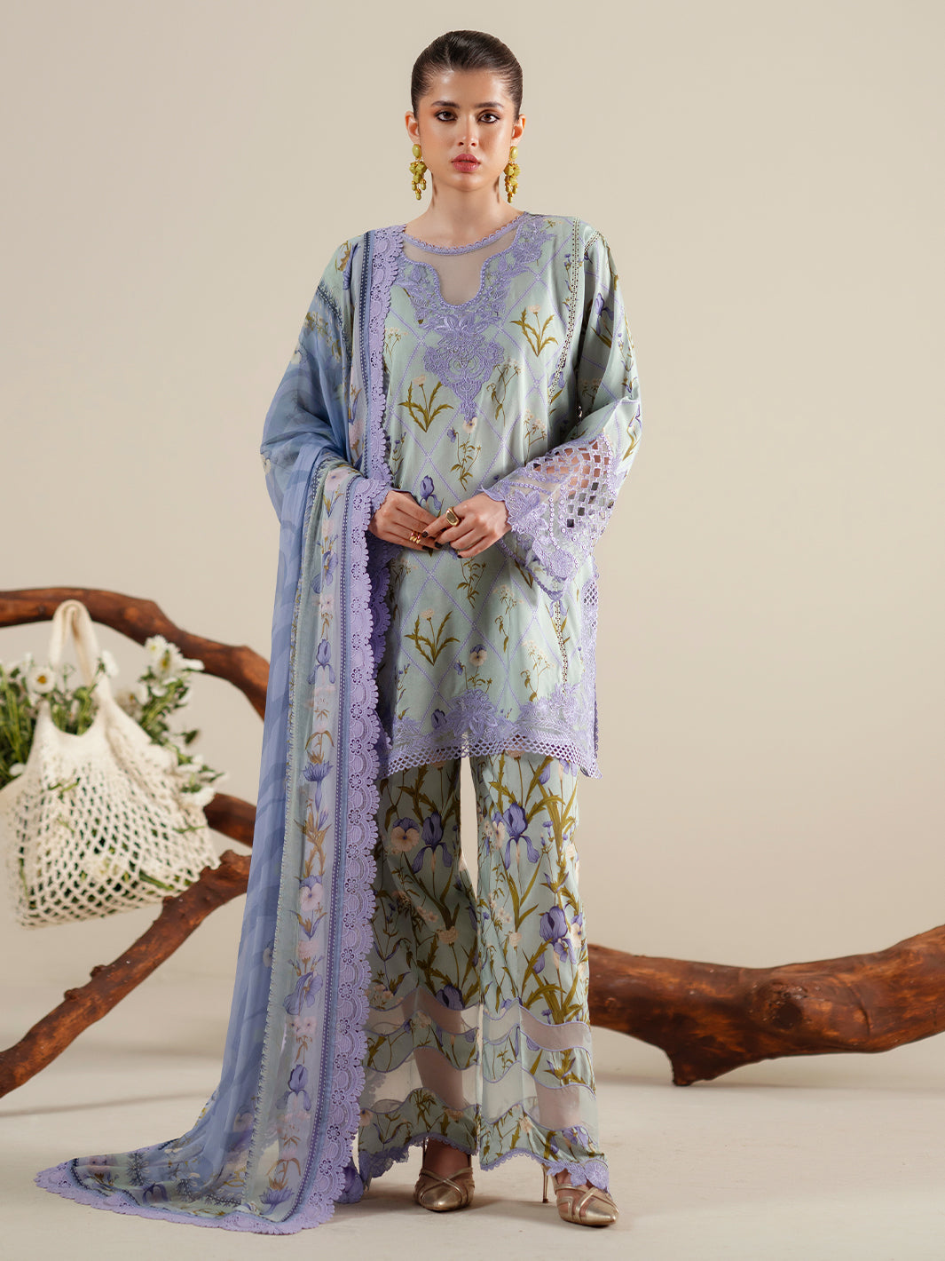 Bin Ilyas | Eres Bonita Viscose 25 | 1103-A - Ladies Clothes - Maria Faisal