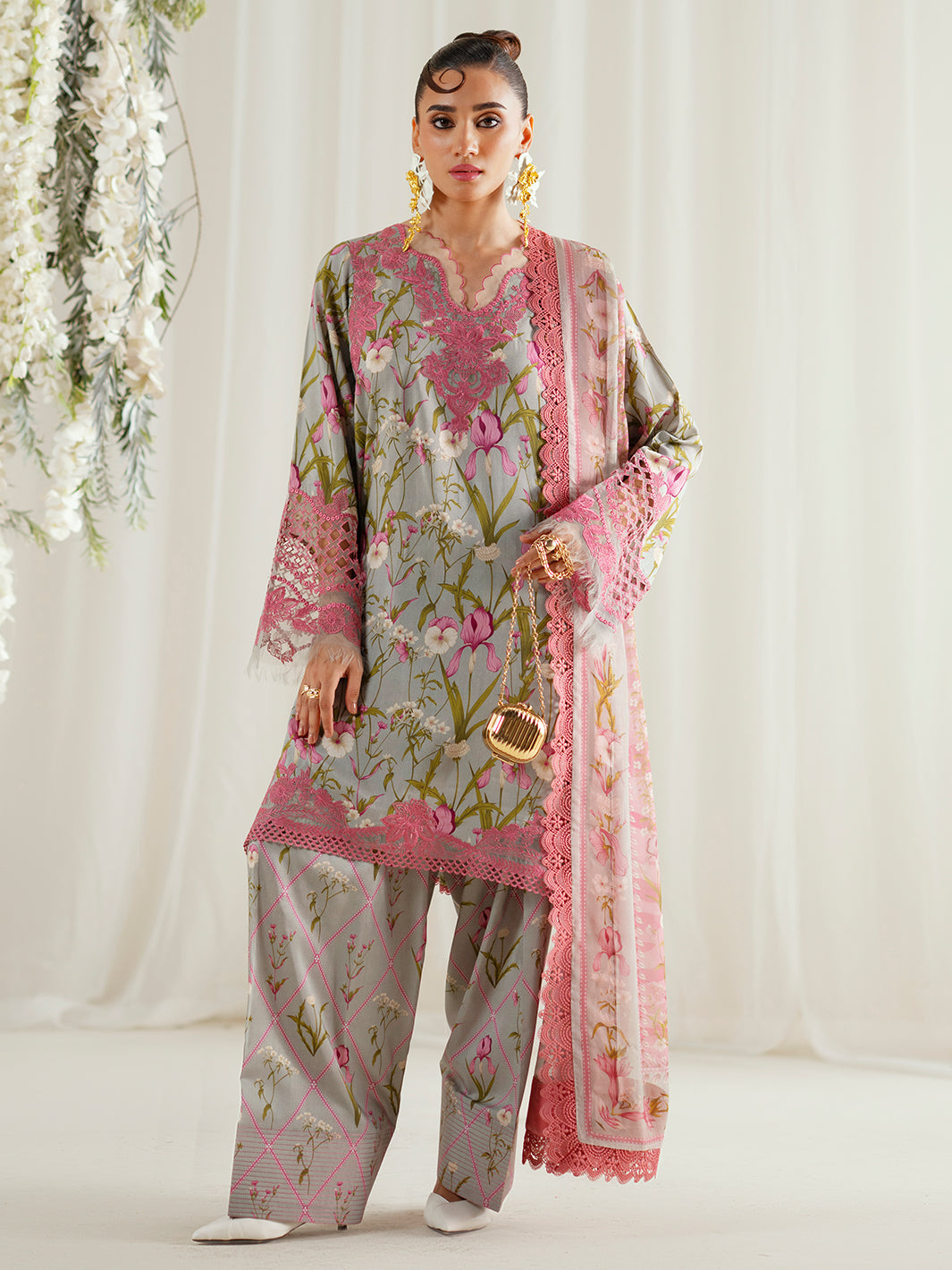Bin Ilyas | Eres Bonita Viscose 25 | 1103-B - Ladies Clothes - Maria Faisal