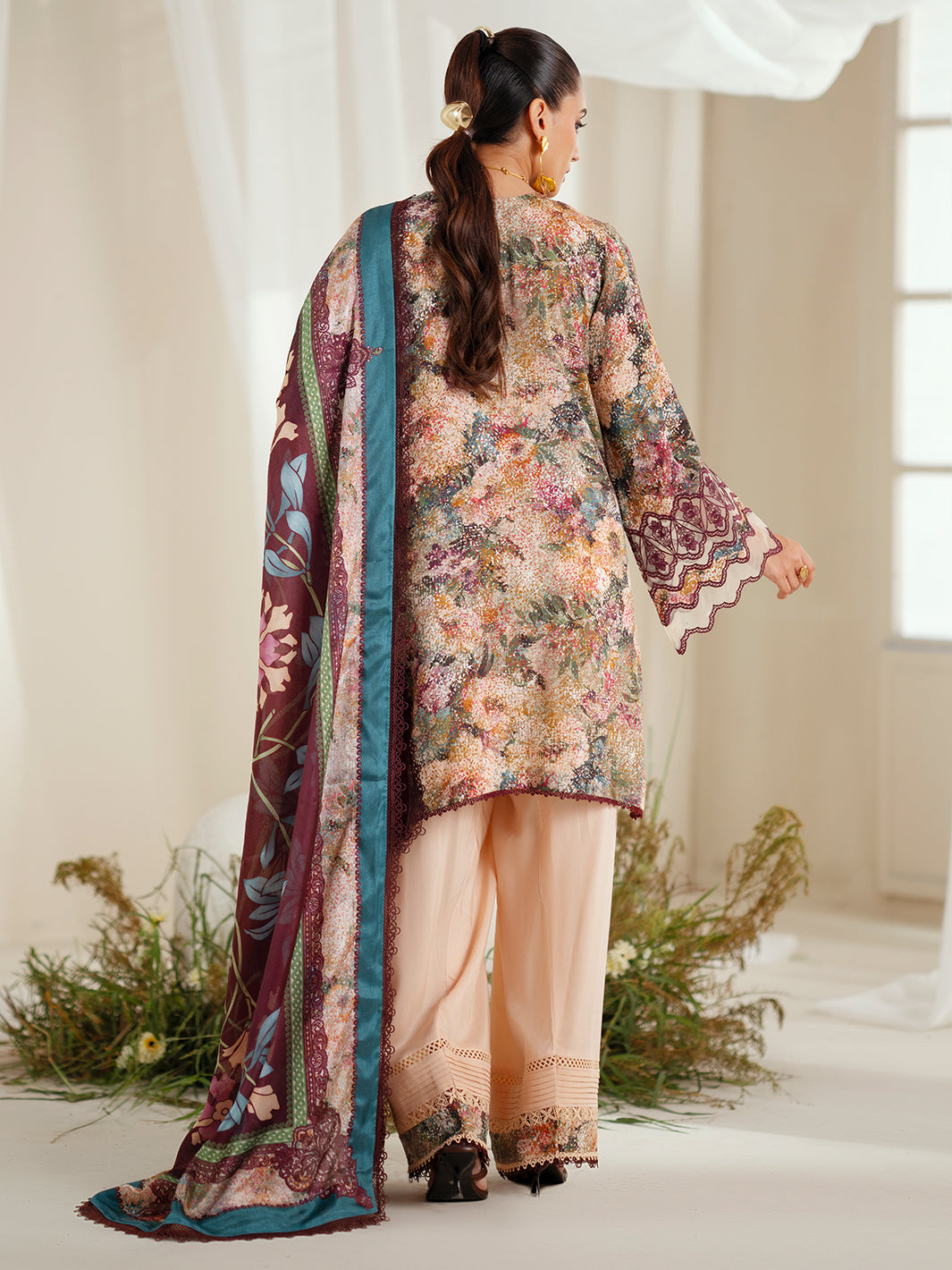 Bin Ilyas | Eres Bonita Viscose 25 | 1104-B - Ladies Clothes - Maria Faisal